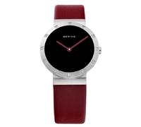 Bering Ladies Watch Wristwatch Slim Ceramic - 10629-604 Leather