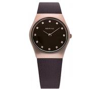 Bering Ladies Watch Wristwatch Slim Classic - 11927-262 Meshband