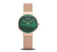 Bering Women's Quartz Watch, 31 mm Stainless-Steel Case and Dial, Milanese Strap, Sapphire Crystal, 5 ATM, 14531
