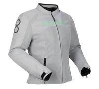 Bering Lady Zao Grey Green Waterproof Mesh Summer 3 In 1 Motorcycle Bike Jacket