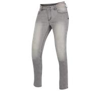 Bering Marlow Ladies Motorcycle Jeans, grey, size XS 28 for Women