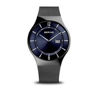 BERING Men Analog-Digital Quartz Watch with Stainless Steel Strap 51640-227-A, Blue
