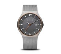 BERING Men Analog Solar Collection Watch with stainless steel Strap and Sapphire Crystal 14440-073-A