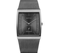 Bering , Men's Watch Milanese Bracelet Stainless Steel Sapphire Glass 41mm Grey 16033-377 ,Gray male, Sizes: ONE SIZE
