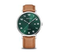 Bering 18640-568 men`s Titanium Mens Watch 40mm 5ATM