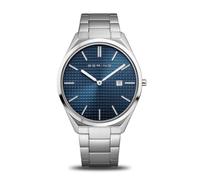 BERING Men's Quartz Movement Watch - Ultra Slim Collection with Stainless Steel and Sapphire Glass 17240-707