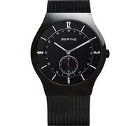 Bering Men's Quartz Watch, 40 mm Stainless-Steel Case and Dial, Milanese Strap, Sapphire Crystal, 3 ATM, 11940