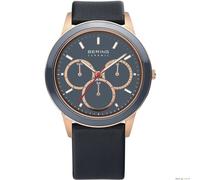 Bering Men's Unisex Watch Wrist Watch Slim Ceramic -33840-467 Leather