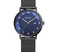 BERING Men's Watch Analogue Solar with Milanese Strap 15439-327, Bracelet