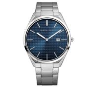 BERING Men's Quartz Movement Watch - Ultra Slim Collection with Stainless Steel and Sapphire Glass 17240-707