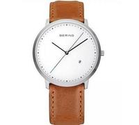 Bering Men's Wristwatch Slim Classic - 11139-504-s Leather