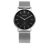 Bering Men's Wristwatch Slim Radio Control - 53739-002 Meshband