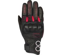 Bering Pitts Mesh Ladies Motorcycle Gloves, black-red, size 2XL for Women