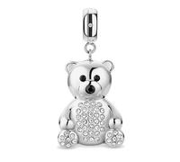 BERING PolarBear Polar Bear Pendant Stainless Steel with Zirconia