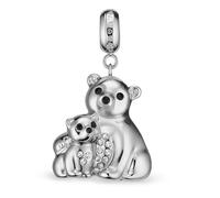 BERING PolarBearMom Pendant Polar Bear Mother Stainless Steel