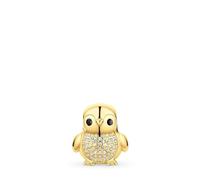 BERING PolarPenguin Pendant Stainless Steel with Zirconia, Einheitsgröße, Stainless Steel Cubic Zirconia, Cubic Zirconia