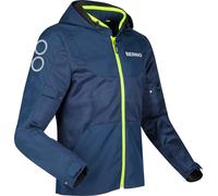 Bering Profil Motorcycle Textile Jacket, blue/neon yellow, size L