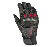 Bering Radial Motorcycle Gloves, black-red, size M for Men