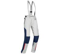 Bering Siberia waterproof Ladies Motorcycle Textile Trousers, grey-blue, size 42 for Women
