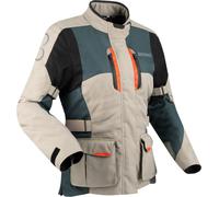 Bering Siberia waterproof Ladies Motorcycle Textile Jacket, beige, size 44