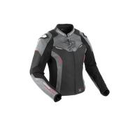 Bering Snap MC Jacket Women Black/GreyS Black,Grey