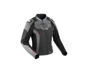 Bering Snap MC Jacket Women Black/GreyXL Black,Grey