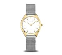 BERING Solar Women's Watch 17331-010 Milanese Silver/Gold 31 mm