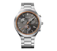 Bering Time Men's 11743-709 Titanium 43mm Quartz Watch in Silver Bering Time Silver One Size