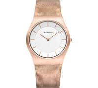 Bering 11930-366 Quartz 5 Atm 30 Mm Woman Watch Golden Woman