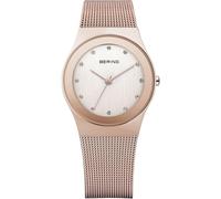 Bering Women's Quartz Watch, 27 mm Stainless-Steel Case and Dial, Milanese Strap
