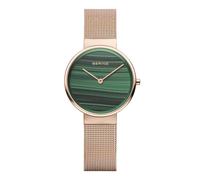Bering Ladies Watch Wristwatch Slim Classic - 14531-368 Meshband