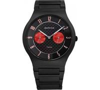 Bering Time Men's 11939-729 Titanium 39mm Quartz Watch in Black Bering Time Black One Size