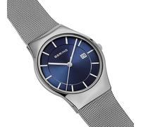 Bering Men's Stainless Steel Classic Watch 11938-003 Blue