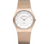 BERING Women Analog Quartz Classic Collection Watch with stainless steel Strap and Sapphire Crystal 11935-366