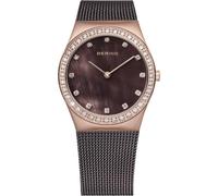 BERING Women Analog Quartz Classic Collection Watch with stainless steel Strap and Sapphire Crystal 12426-262