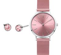 Bering Time Women's 14134-999-GWP Classic 34mm Quartz Watch in Pink Bering Time Pink One Size