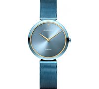Bering Time Women's 18132-CHARITY1 Charity 32mm Quartz Watch in Blue Bering Time Blue One Size
