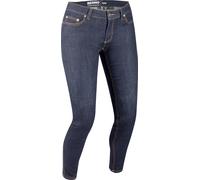 Bering Trust Slim Ladies Motorcycle Jeans, blue, size 44 for Women