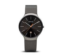 BERING Unisex Analog Quartz Classic Collection Watch with stainless steel Strap and Sapphire Crystal 13338-077