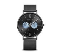 BERING Unisex Analog Quartz Classic Collection Watch with stainless steel Strap and Sapphire Crystal 14240-123