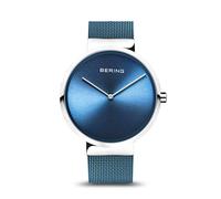 BERING Unisex Analog Quartz Classic Collection Watch with stainless steel Strap and Sapphire Crystal 14539-308