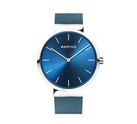 BERING Unisex Analog Quartz Classic Collection Watch with stainless steel Strap and Sapphire Crystal 16540-308