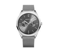 BERING Unisex Analog Quartz ultra slim collection Watch with stainless steel Strap and Sapphire Crystal 17140-009