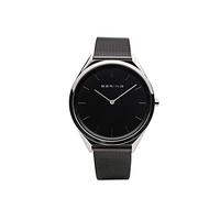 BERING Unisex Analog Quartz ultra slim collection Watch with stainless steel Strap and Sapphire Crystal 17039-102