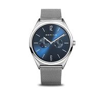 BERING Unisex Analog Quartz ultra slim collection Watch with stainless steel Strap and Sapphire Crystal 17140-007