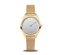 Bering Ladies' Gold Plated Classic Watch Silver