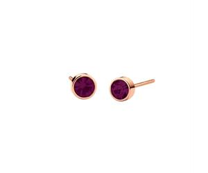 BERING unisex earrings in shiny rose gold - Arctic Symphony Collection with stainless steel - 709-397-05