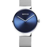 Bering Unisex Quartz Watch, 39 mm Stainless-Steel Case and Dial, Milanese Strap, Sapphire Crystal, 5 ATM, 14539