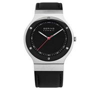 Bering Unisex Watch Wrist Watch Slim Ceramic - 32538-448 Leather