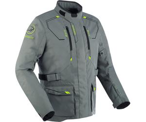 Bering Voyager waterproof Motorcycle Textile Jacket, grey, size S